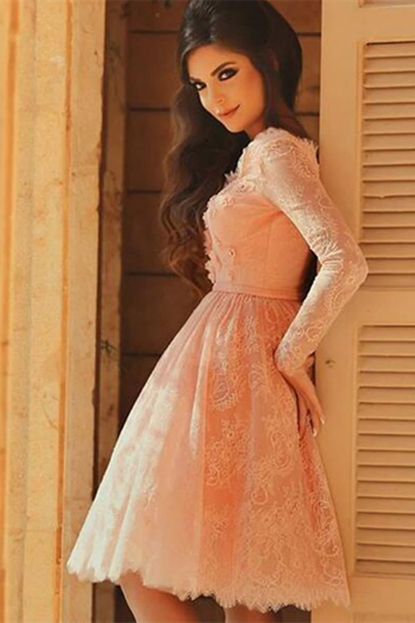 Kateprom A line Short Prom Dress Juniors Homecoming Dress With