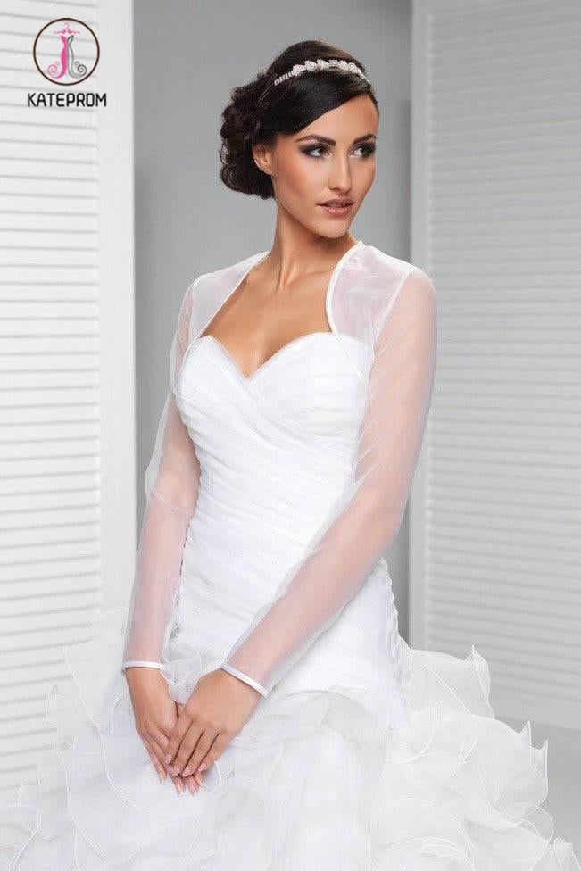 Bridal Shrug Shrug To Wear Over Formal Dress Kateprom Simple Sheer Organza Long Sleeve Wedding Bolero Shrug Bridal Shrug Shrug To Wear Over Formal Dress Kateprom Simple Sheer Organza Long Sleeve Wedding Bolero Shrug