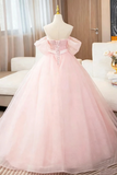 Off the Shoulder Pink Floor Length Long Prom Dresses, Off Shoulder Pink Long Formal Evening Dresses
