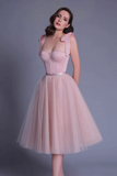 Pink Lovely Sweetheart Neckline Short Prom Dress Homecoming Dress KPH0673