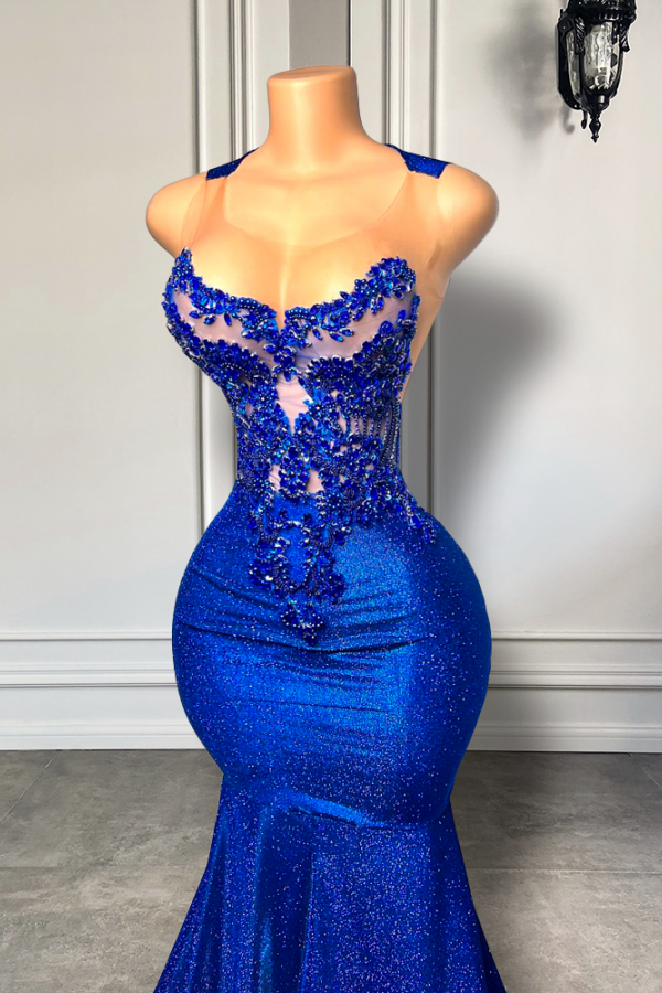 Royal Blue Long Prom Dresses 2023 Luxury Beaded Embroidery Sexy Mermai kateprom Royal Blue Long Prom Dresses 2023 Luxury Beaded Embroidery Sexy Mermai kateprom