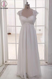 Empire See Through Sweetheart Maternity Bridal Wedding Gowns KPW0007