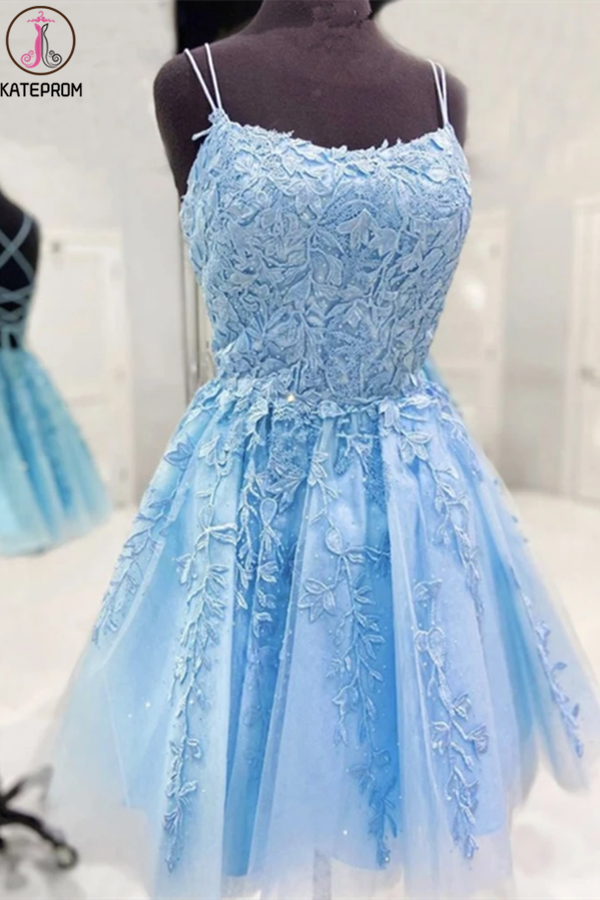 Kateprom Light blue new 2021 homecoming dress, senior school girl dres kateprom Kateprom Light blue new 2021 homecoming dress, senior school girl dres kateprom