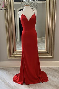 Kateprom Red New Junior Prom Dress, Long Homecoming Dress for sale KPH0536