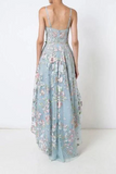 Kateprom Spaghetti Straps Sweetheart Asymmetrical Prom Dress, High Low Homecoming Dresses KPH0569