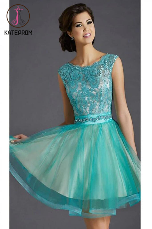 New Arrival Lace Short Prom Dress Homecoming Dress KPH0046