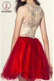 Charming Beading Short Prom Dress Homecoming Dress KPH0050