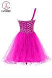 One shoulder Sweetheart Prom Dresses Homecoming Dresses KPH0097