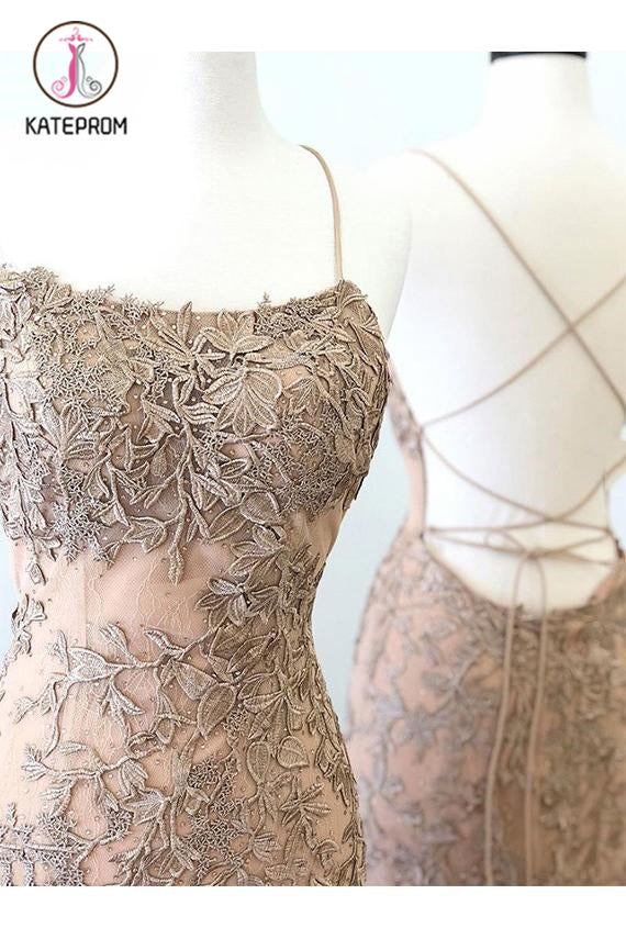 Kateprom Sexy Mermaid Prom Dresses Criss Cross Back Evening Dresses, H kateprom Kateprom Sexy Mermaid Prom Dresses Criss Cross Back Evening Dresses, H kateprom