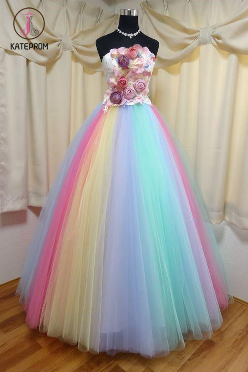 weirdest prom dresses Kateprom Floor Length Strapless Ball Gown Party Dress, Unique Dre – kateprom From midnight sapphire to Size:32x32 Classic Peel: Dress Shirt