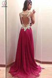 Charming New Arrival A-Line Appliques Prom Dress KPP0085