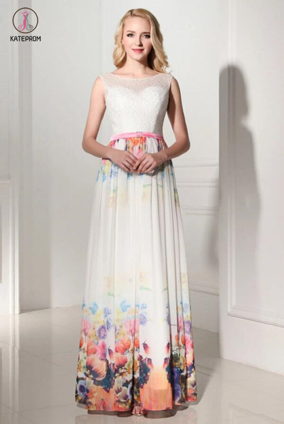 Custom Made Charming Printing Prom Dress/Evening Dress KPP0103