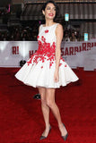 Mini White Homecoming Dress with Red Appliques,Short Sleeveless Formal Dress,Party Dress KPH0200