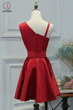 Simple A-line Red Sleeveless Short Homecoming Dresses,Short Prom Dresses,Party Dresses KPH0259